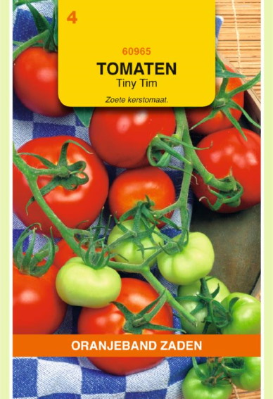Tomaat Tiny Tim (Solanum) 125 zaden OBZ